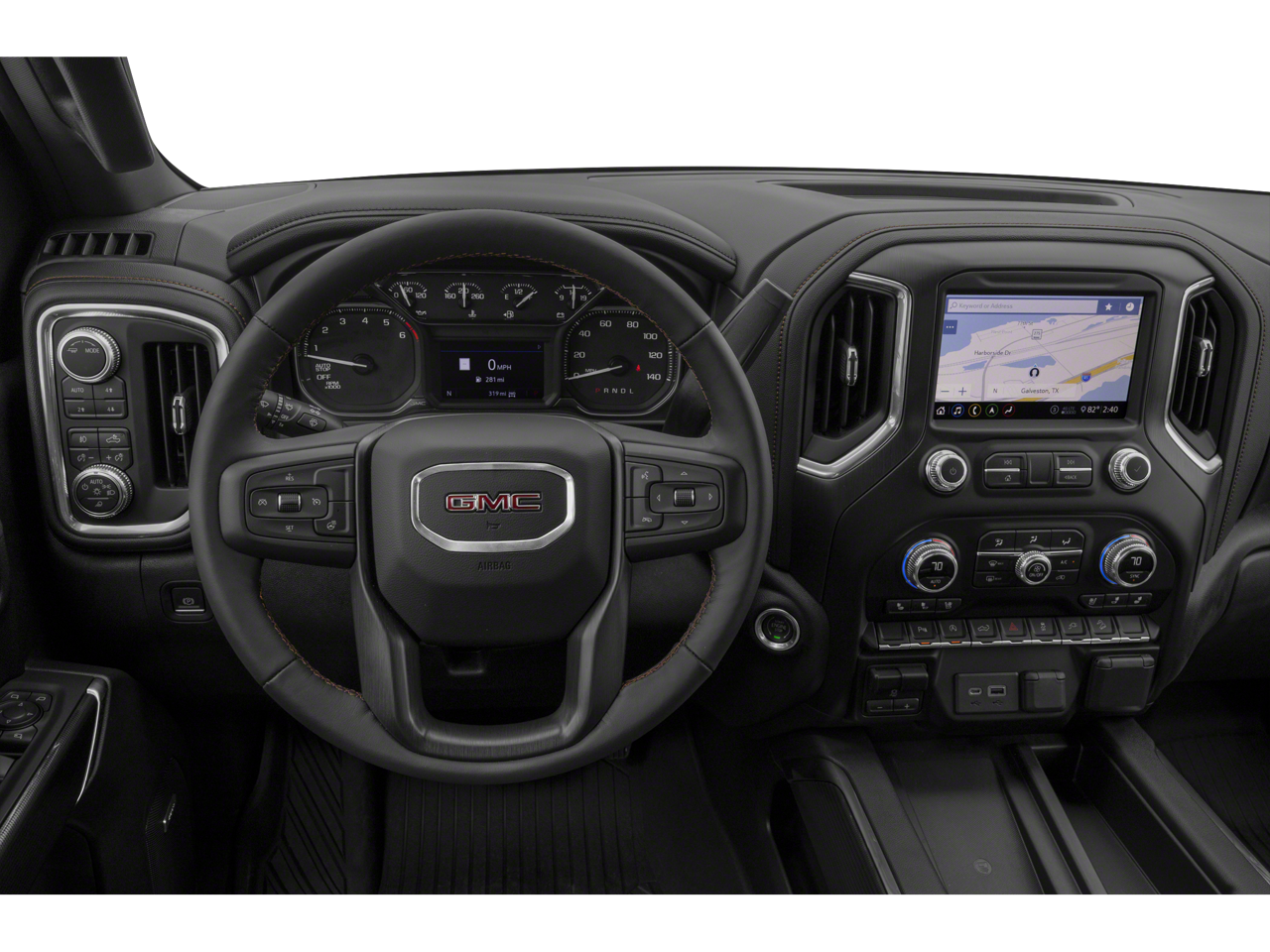 2020 GMC Sierra 1500 Power Lumbar Memory Seat, Technology Package, Navigation