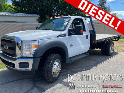 2016 Ford Super Duty F-550 DRW XL, Flatbed, Air Conditioning, 6.7L Engine