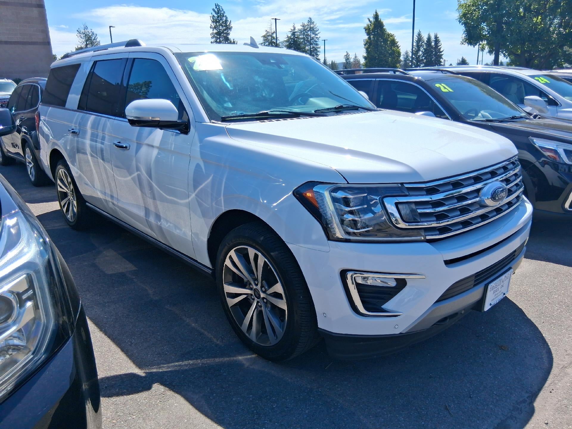 2020 Ford Expedition Max Power Leather Heated and Cooled Seat, Keyless Entry, Back Up Camera