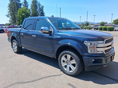 2018 Ford F-150 Platinum, Back Up Camera, Power Seat, Air Conditioning, Tow Package