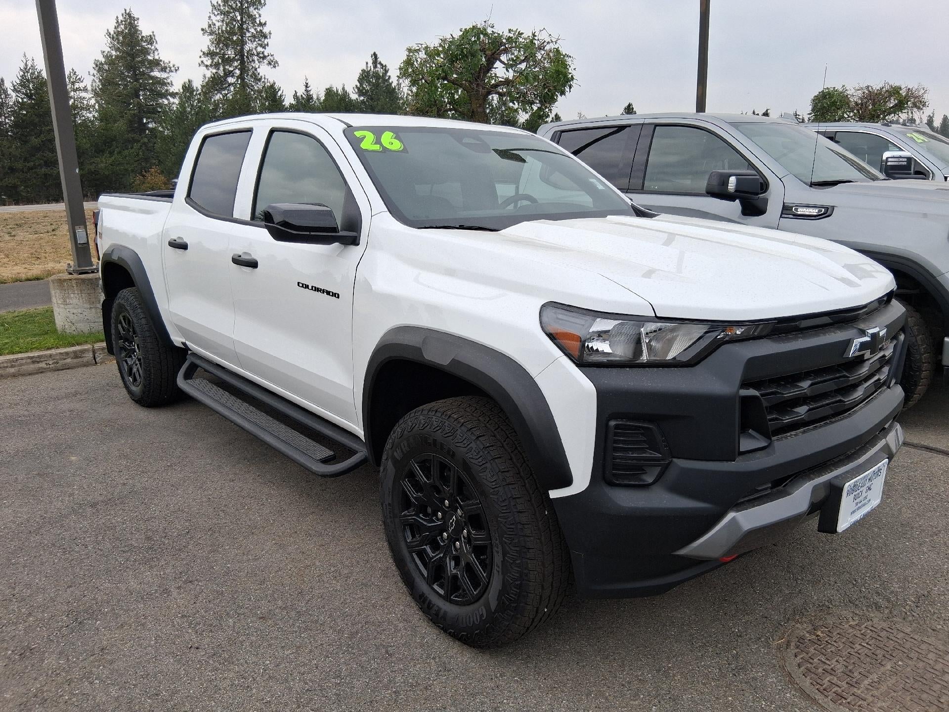 2026 Chevrolet Colorado Leather Power Lumbar Seat, Navigation, HD Rear Vision Camera