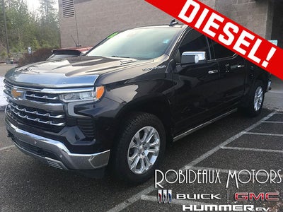 2022 Chevrolet Silverado 1500 Power Lumbar Memory Seat, Technology Package, Power Sunroof