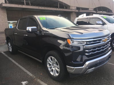2022 Chevrolet Silverado 1500 Power Lumbar Memory Seat, Technology Package, Power Sunroof