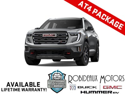 2026 GMC Acadia AWD AT4