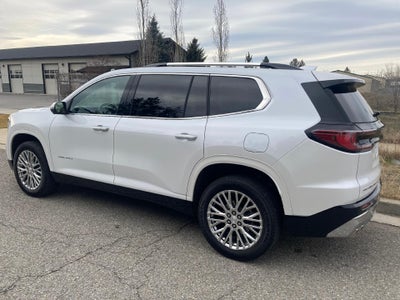 2024 GMC Acadia Power Lumbar Memory Heated and Cooled Seat, Panoramic Sunroof, Luxury Package