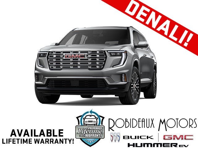2025 GMC Acadia Memory Power Lumbar Seat, Panoramic Sunroof, Adaptive Cruise Control