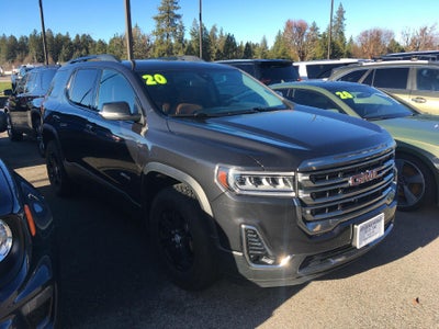 2020 GMC Acadia Power Leather Lumbar Seat, Navigation, 3rd Row, Trailering Package