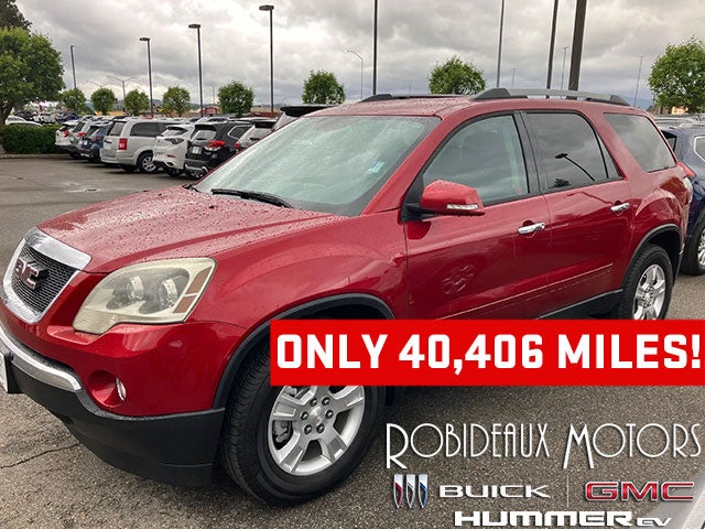 2012 GMC Acadia Power Seat, Cruise Control, Rear Vision Camera, Trailering Towing Package