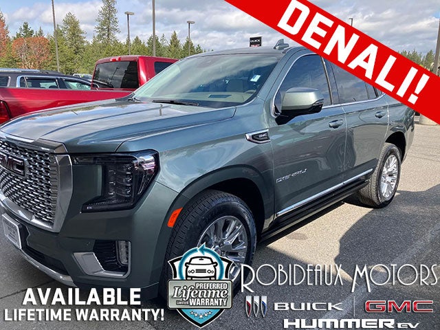 2023 GMC Yukon Power Memory Lumbar Seat, Max Trailering Package, Adaptive Cruise Control, HD Surround Vision