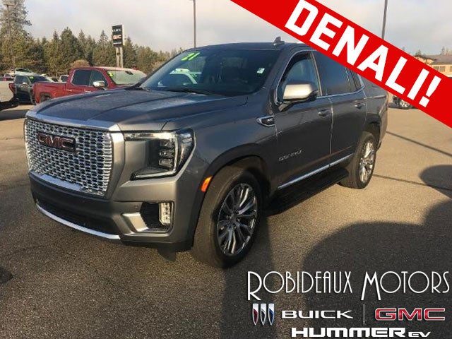 2021 GMC Yukon Power Lumbar Memory Seat, Power Panoramic Sunroof
