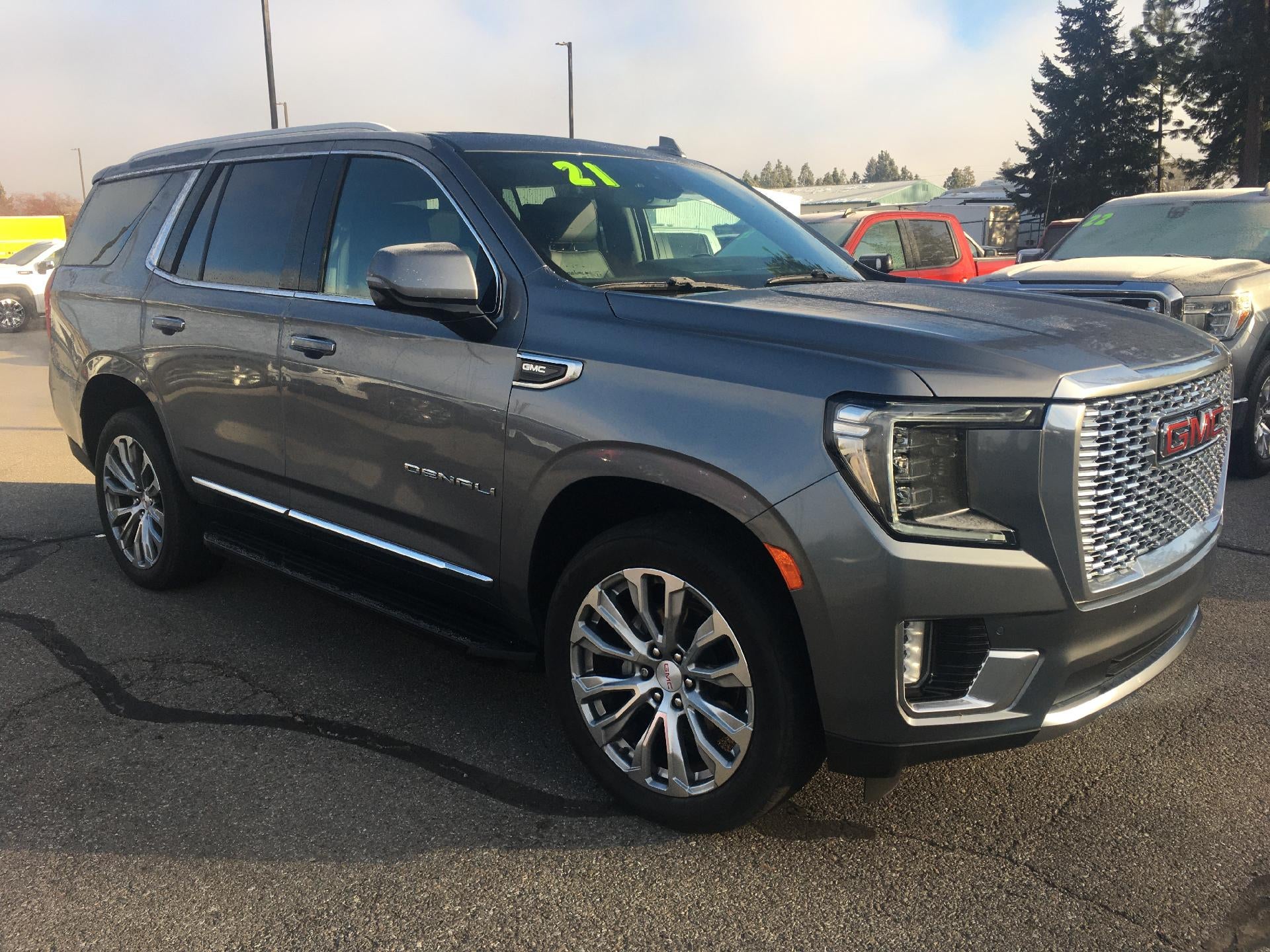 2021 GMC Yukon Power Lumbar Memory Seat, Power Panoramic Sunroof