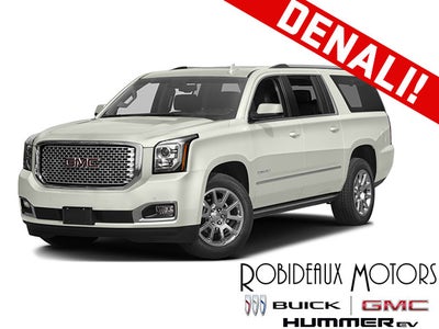 2016 GMC Yukon XL Leather Power Memory Heated and Cooled Seat, Navigation, Sunroof