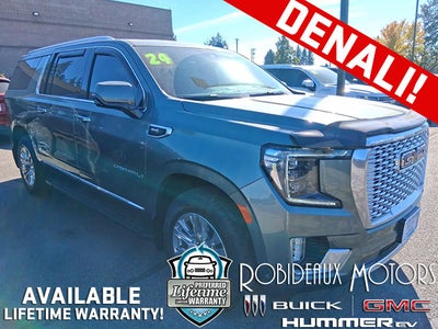 2024 GMC Yukon XL Power Memory Seat, Advanced Technology Package, Max Trailering Package