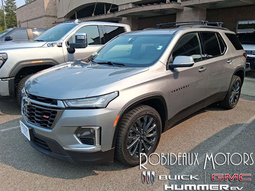 2023 Chevrolet Traverse Leather Power Lumbar Seat, Dual Skyscape Sunroof, Navigation, HD Surround Vision