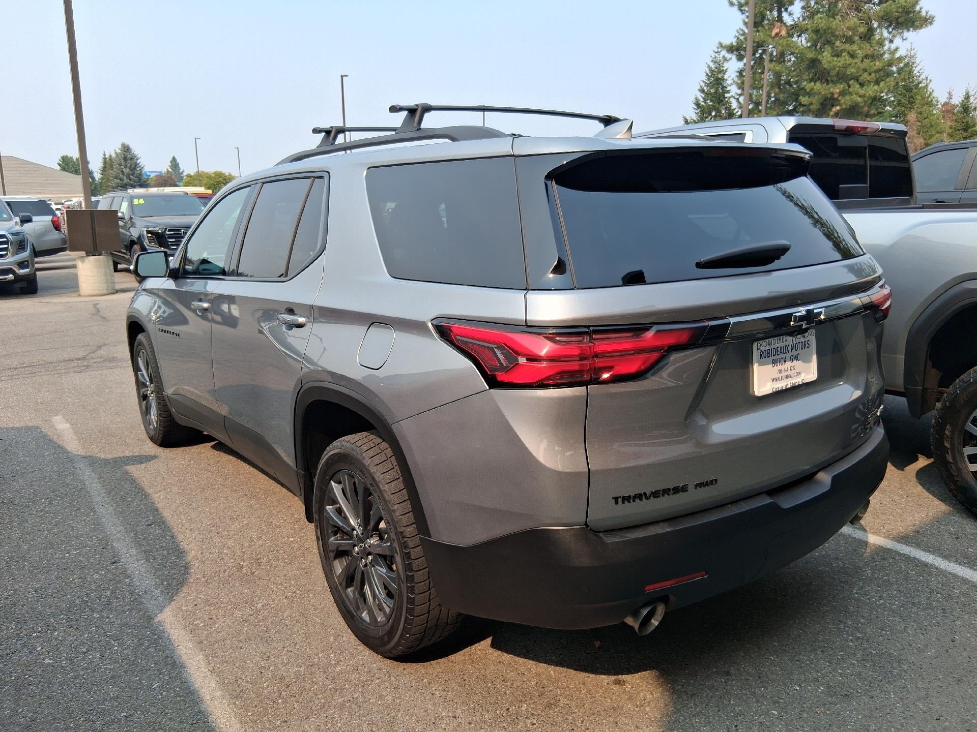 2023 Chevrolet Traverse Leather Power Lumbar Seat, Dual Skyscape Sunroof, Navigation, HD Surround Vision