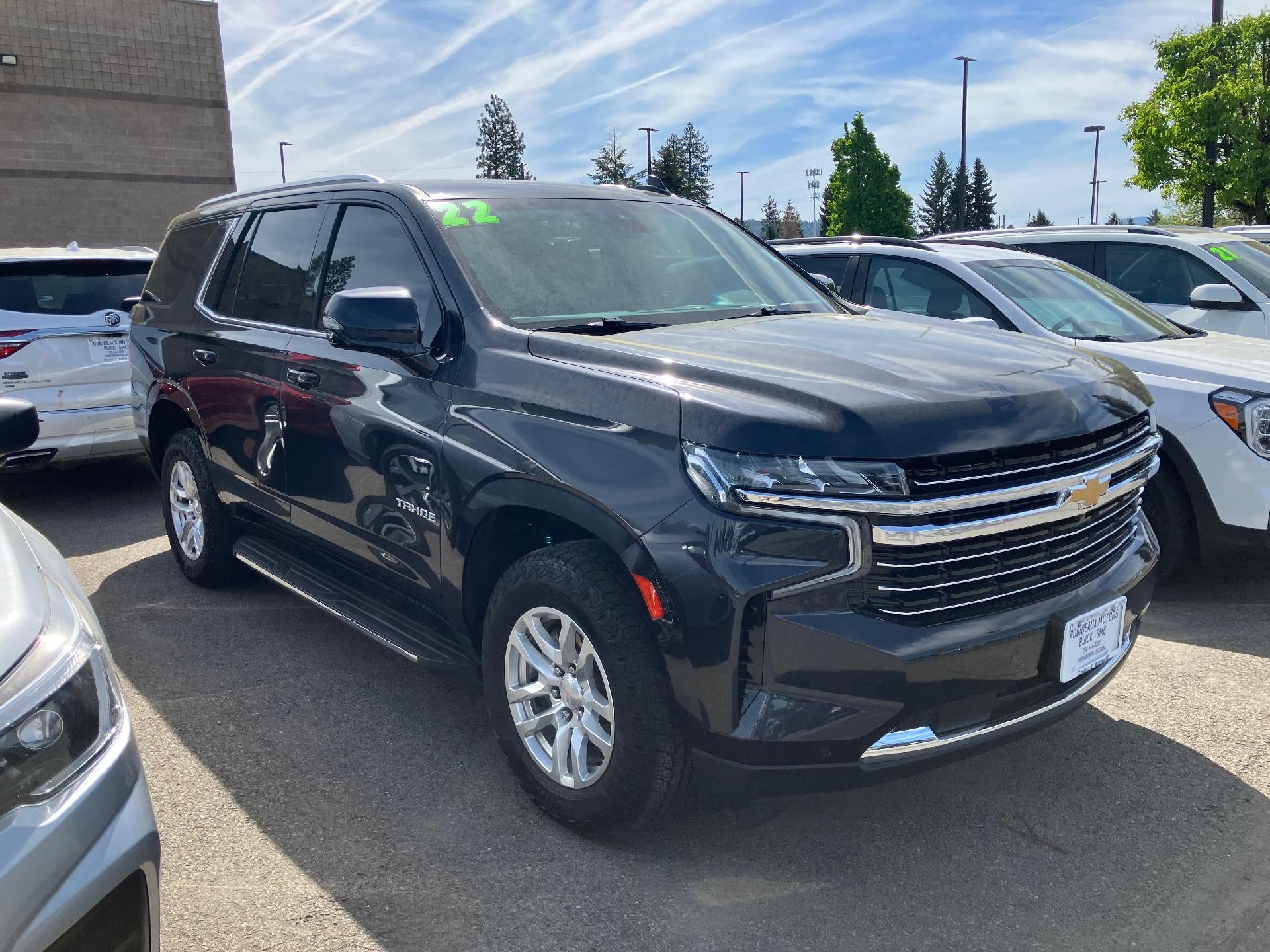 2022 Chevrolet Tahoe Leather Memory Lumbar Power Seat, Cruise Control, Park Assist