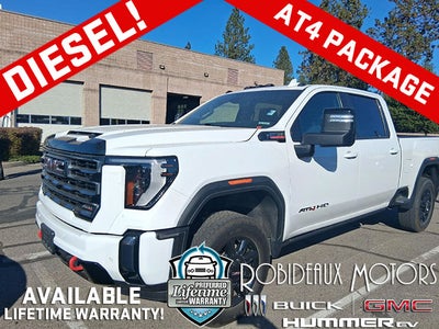 2024 GMC Sierra 2500 HD Memory Power Lumbar Seat, Power Sunroof, Technology Package