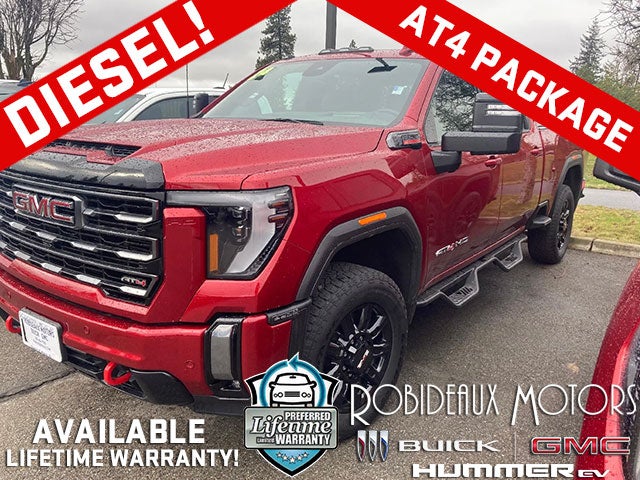 2024 GMC Sierra 2500 HD Memory Power Lumbar Seat, Technology Package, Power Sunroof