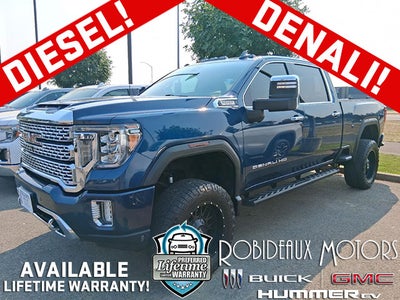 2020 GMC Sierra 3500 HD Power Sunroof, Power Lumbar Memory Seat, Navigation