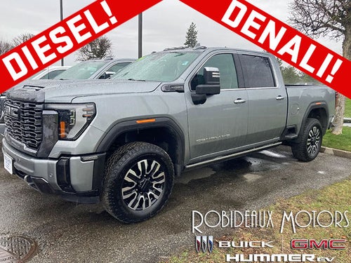 2024 GMC Sierra 2500 HD Power Lumbar Memory Massage Seat, Gooseneck/5th Wheel Package, Power Sunroof