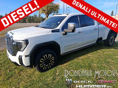 2024 GMC Sierra 3500 HD Massage Memory Power Lumbar Seat, Power Sunroof, Technology Package