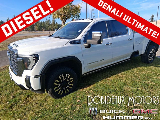 2024 GMC Sierra 3500 HD Massage Memory Power Lumbar Seat, Power Sunroof, Technology Package