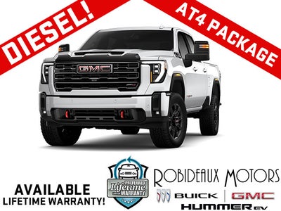 2026 GMC Sierra 2500 HD Crew Cab Standard Box 4-Wheel Drive AT4