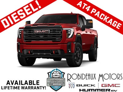 2026 GMC Sierra 2500 HD Crew Cab Standard Box 4-Wheel Drive AT4
