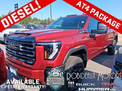 2026 GMC Sierra 2500 HD Crew Cab Standard Box 4-Wheel Drive AT4
