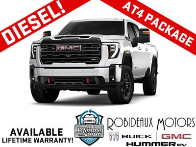 2026 GMC Sierra 2500 HD Crew Cab Standard Box 4-Wheel Drive AT4