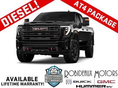 2026 GMC Sierra 2500 HD Crew Cab Standard Box 4-Wheel Drive AT4