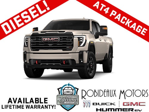 2026 GMC Sierra 2500 HD Crew Cab Standard Box 4-Wheel Drive AT4