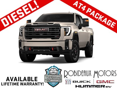 2026 GMC Sierra 2500 HD Crew Cab Standard Box 4-Wheel Drive AT4