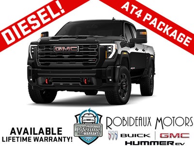 2026 GMC Sierra 2500 HD Crew Cab Standard Box 4-Wheel Drive AT4