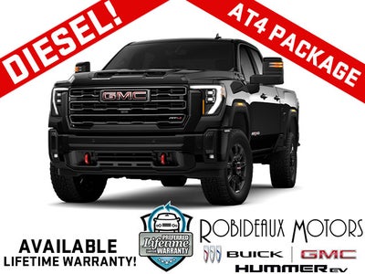 2026 GMC Sierra 2500 HD Crew Cab Standard Box 4-Wheel Drive AT4