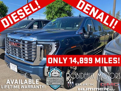 2025 GMC Sierra 2500 HD Gooseneck/5th Wheel Package, Power Lumbar Memory Seat, Power Sunroof