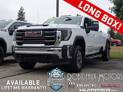 2025 GMC Sierra 3500 HD Power Heated Seat, Heated Steering Wheel, Gooseneck/5th Wheel Prep Package