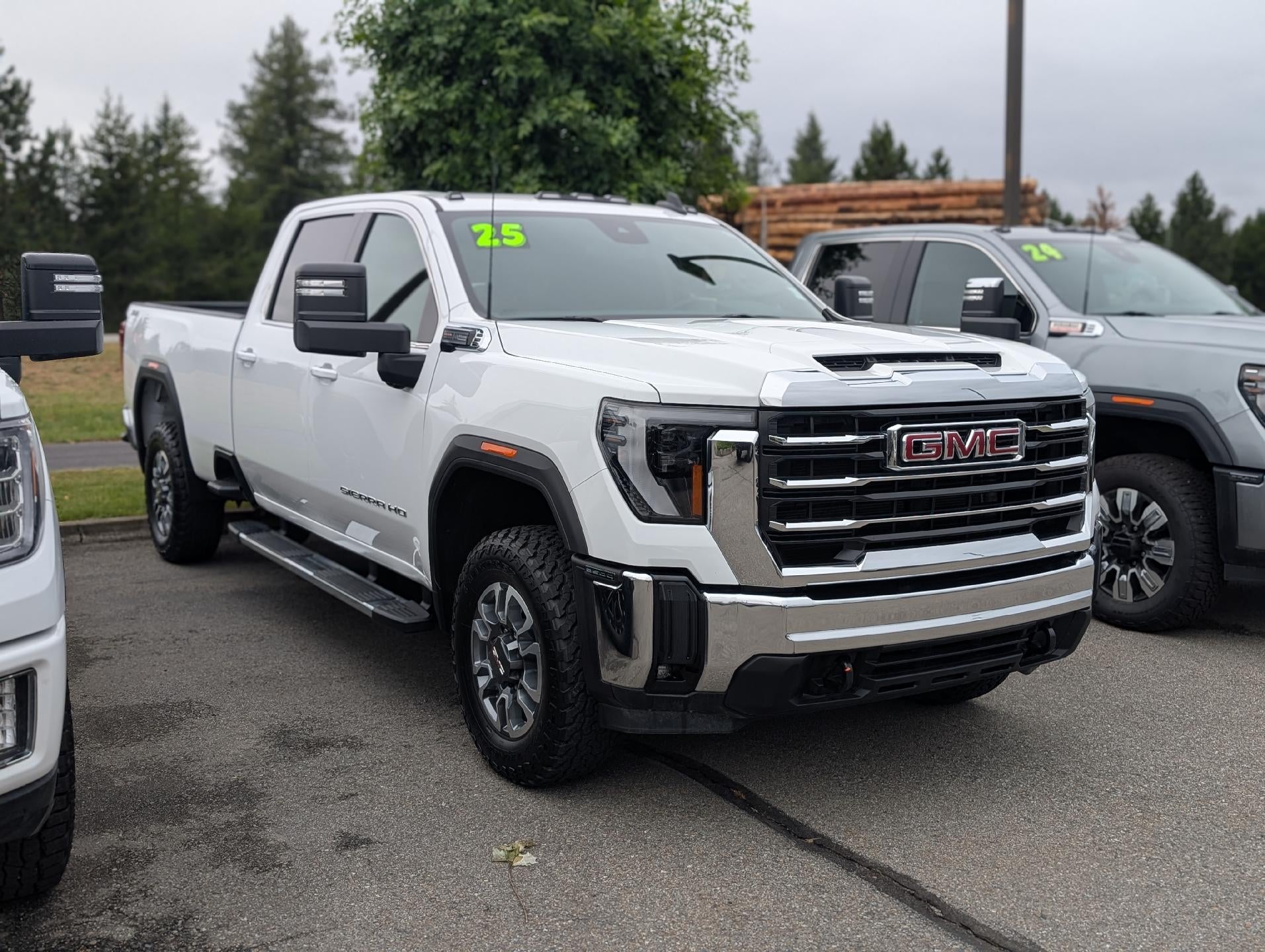 2025 GMC Sierra 3500 HD Power Heated Seat, Heated Steering Wheel, Gooseneck/5th Wheel Prep Package