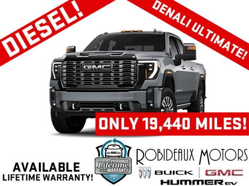 2025 GMC Sierra 2500 HD Memory Power Lumbar Heated and Cooled Seat, Gooseneck/5th Wheel Package, Power Sunroof