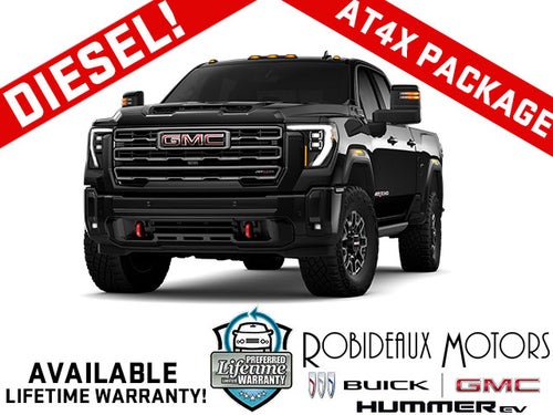2026 GMC Sierra 2500 HD Crew Cab Standard Box 4-Wheel Drive AT4X