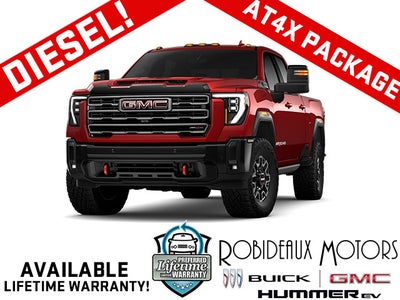 2026 GMC Sierra 2500 HD Crew Cab Standard Box 4-Wheel Drive AT4X
