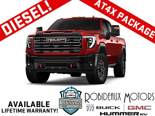 2026 GMC Sierra 2500 HD Crew Cab Standard Box 4-Wheel Drive AT4X
