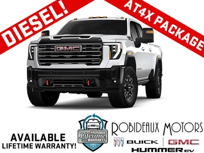 2026 GMC Sierra 2500 HD Crew Cab Standard Box 4-Wheel Drive AT4X