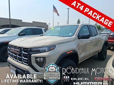 2026 GMC Canyon Crew Cab Short Box 4-Wheel Drive AT4