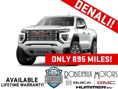 2025 GMC Canyon Power Lumbar Seat, Dual Zone Climate Control, Power Sunroof, Adaptive Cruise Control