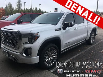 2019 GMC Sierra 1500 Memory Power Lumbar Seat, Technology Package, Power Sunroof, Navigation