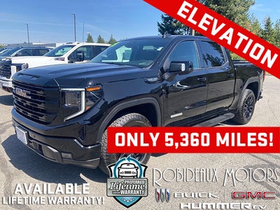 2025 GMC Sierra 1500 Leather Heated Power Seat, Navigation, Adaptive Cruise Control