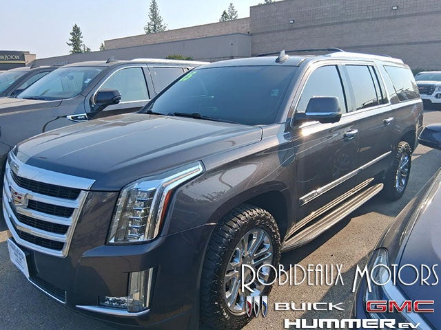 2015 Cadillac Escalade ESV Memory Leather Heated and Cooled Seat, Surround Vision