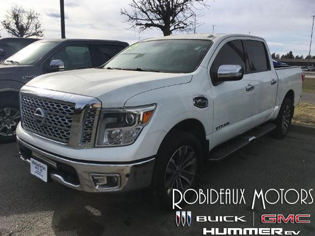 2017 Nissan Titan SL, Keyless Entry, Heated Power Lumbar Memory Seat, Navigation