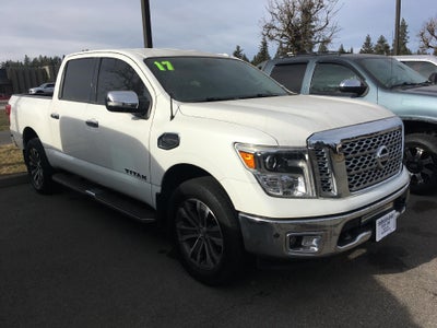 2017 Nissan Titan SL, Keyless Entry, Heated Power Lumbar Memory Seat, Navigation